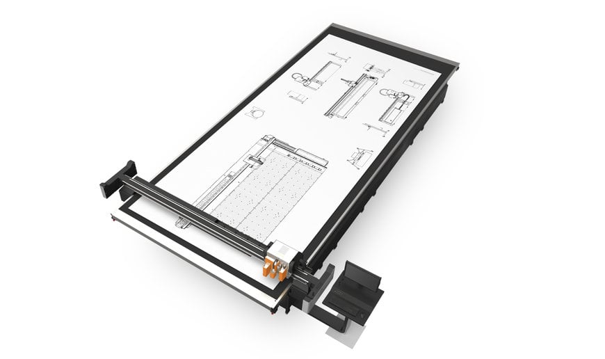 Kongsberg C68 Exact establece nuevos y excepcionales estándares de precisión de dibujo y corte de muy gran formato